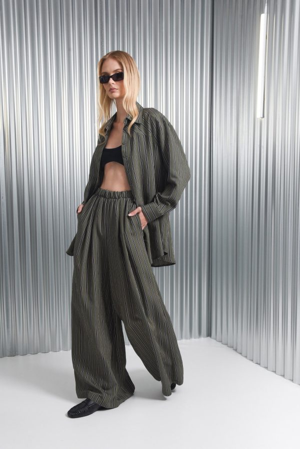GYOZA SHIRT KHAKI - Image 3