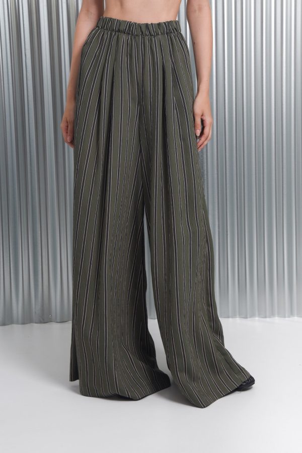 GYOZA PANTS KHAKI - Image 1