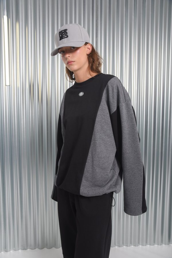 SYMBOL SWEATSHIRT BLACK - Image 1