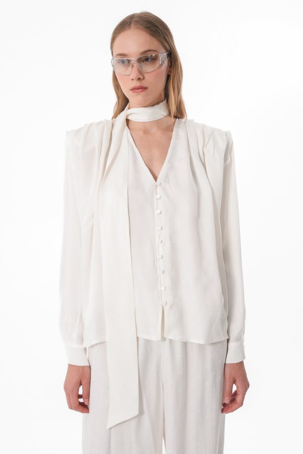 IMG_7339 KOI SHIRT WHITE - Image 1