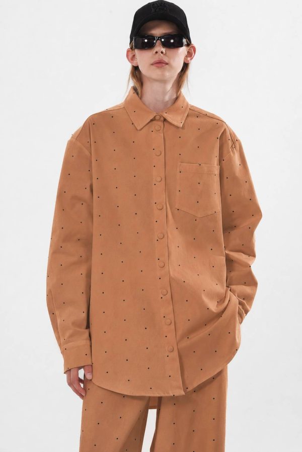 OSAKA SHIRT CAMEL - Image 1