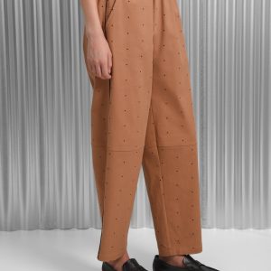 OSAKA ELASTIC WAIST PANTS CAMEL