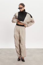 PAOLO TRACKPANTS GREIGE - Image 4