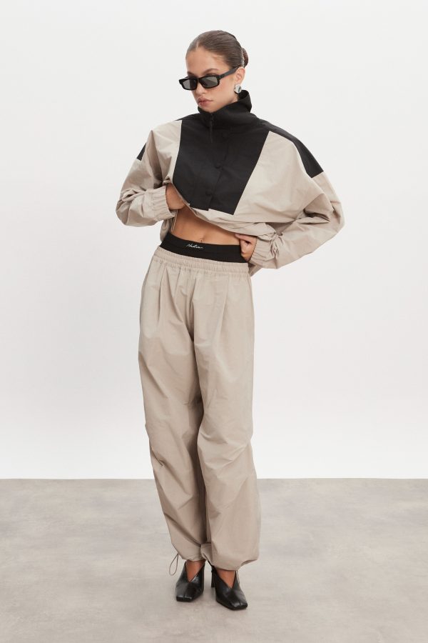 PAOLO TRACKPANTS GREIGE - Image 4
