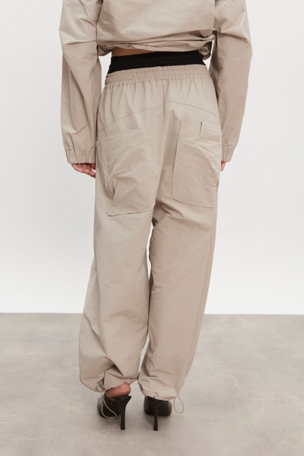 PAOLO TRACKPANTS GREIGE - Image 3