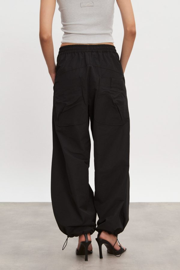 PAOLO TRACKPANTS BLACK - Image 3