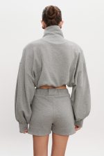 ZEN BLOUSE GREY - Image 4