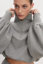 ZEN BLOUSE GREY - Image 2