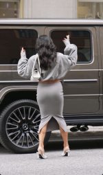HEAVEN KNITTED MIDI SKIRT GREY - Image 5