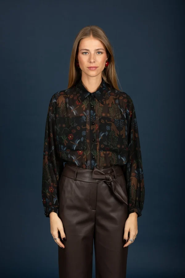 Ennui chiffon shirt - Image 2