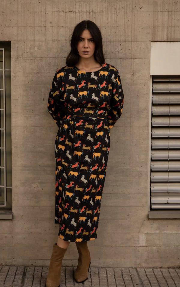 Clemence chiffon dress - Image 2