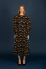 Clemence chiffon dress - Image 3