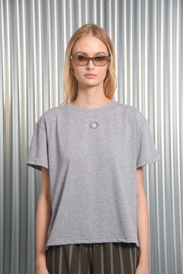 BROKEN TEE GREY - Image 1