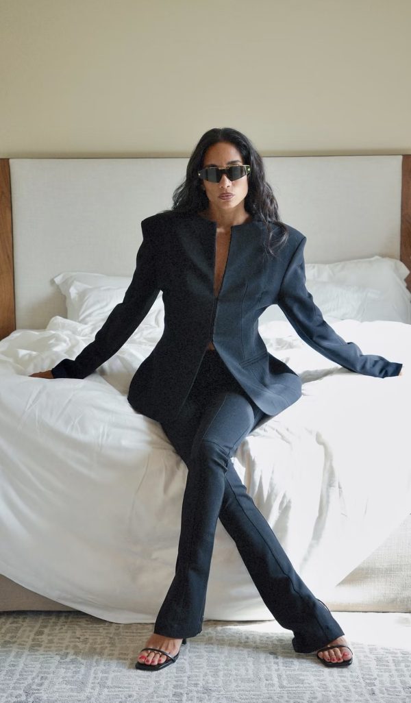 HOURGLASS BLAZER BLACK - Image 1