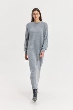 Milkway Knitted Dress (Grey)
