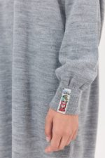 Milkway Knitted Dress (Grey) - Image 3