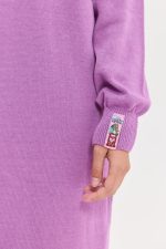 Milkway Knitted Dress (purple) - Image 3