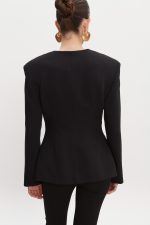 HOURGLASS BLAZER BLACK - Image 4