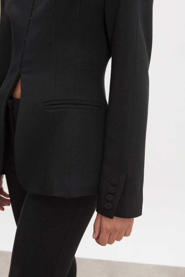 HOURGLASS BLAZER BLACK - Image 3