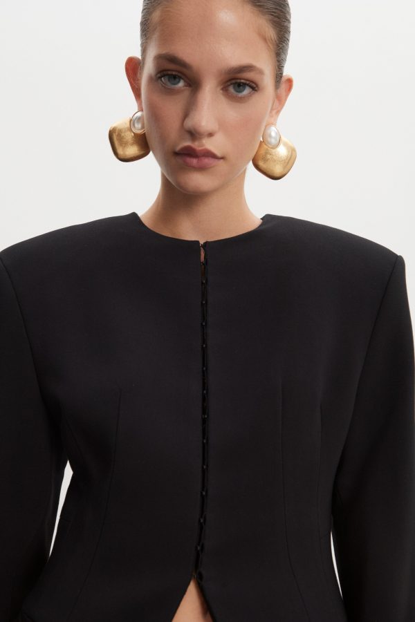 HOURGLASS BLAZER BLACK - Image 2