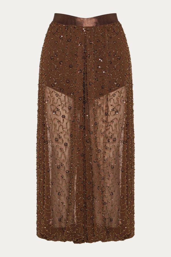 ALIA BALLOON PANTS BEADED TULLE - Image 5