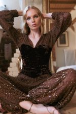 ALIA BALLOON PANTS BEADED TULLE - Image 3