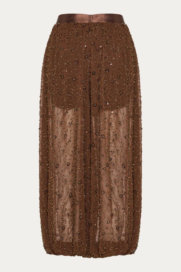 ALIA BALLOON PANTS BEADED TULLE - Image 6