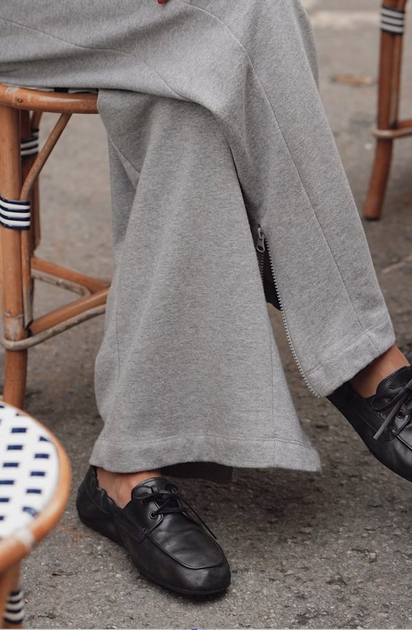 ZEN TRACKPANTS GREY MELANGE WOMEN/MEN - Image 3