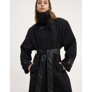 KENDAL TRENCH COAT black