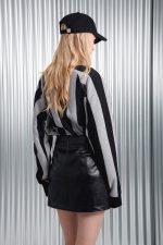 HEBI MINI SKIRT BLACK - Image 2