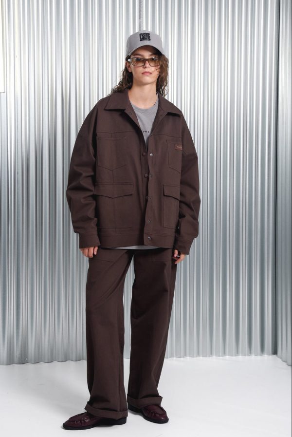 BLANK JACKET BROWN - Image 1
