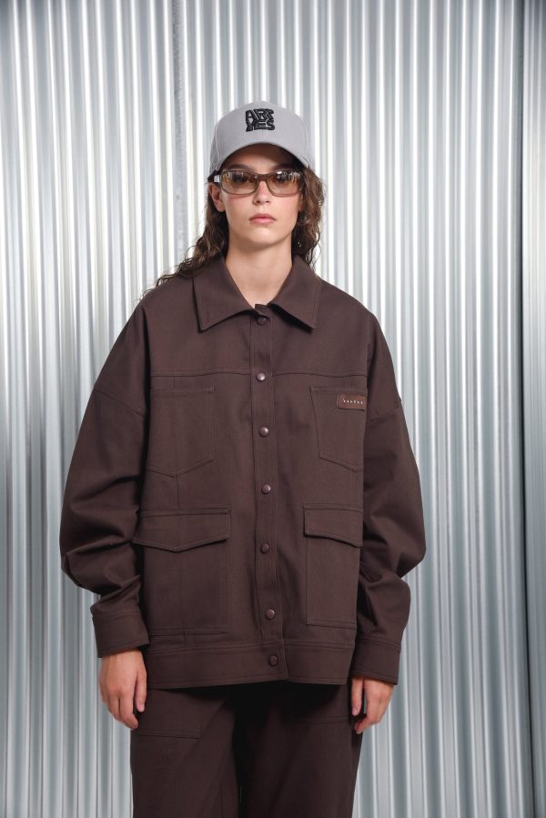 BLANK JACKET BROWN - Image 2