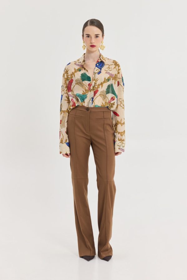 Luna Pants (Tabac) - Image 1