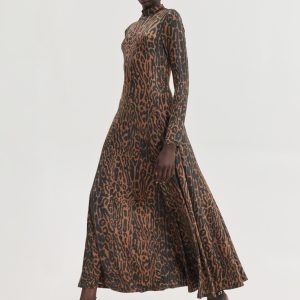 Artemis Dress (Leopard)