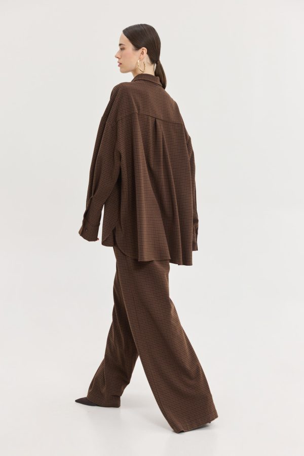 Phoenix Shirt (Brown Plaid) - Image 3