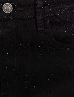 Denim φούστα με strass - Image 3