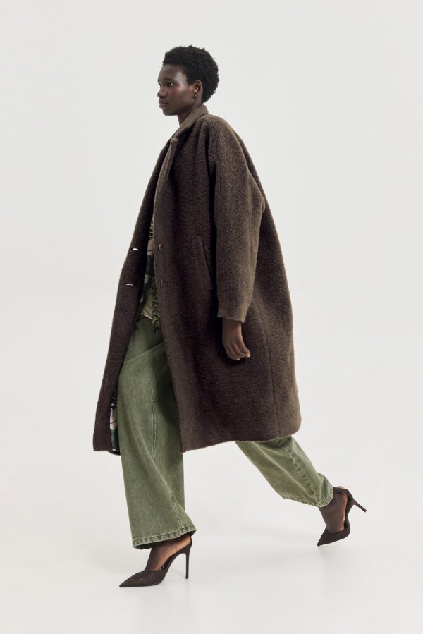 Elio Coat (Brown) - Image 1