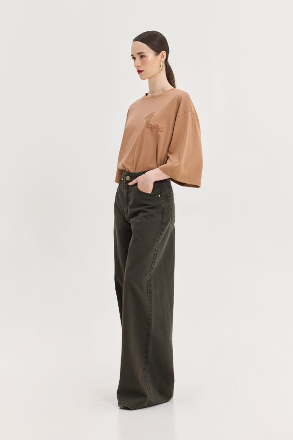 Salem Denim Pants (Khaki) - Image 2