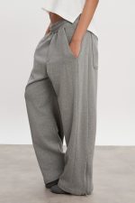 ZEN TRACKPANTS GREY MELANGE WOMEN/MEN - Image 5