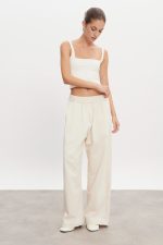 ZEN TRACKPANTS ΕCRU MELANGE WOMEN/MEN